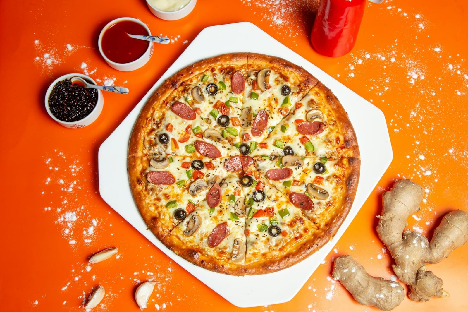 Pizza a la Parrilla
